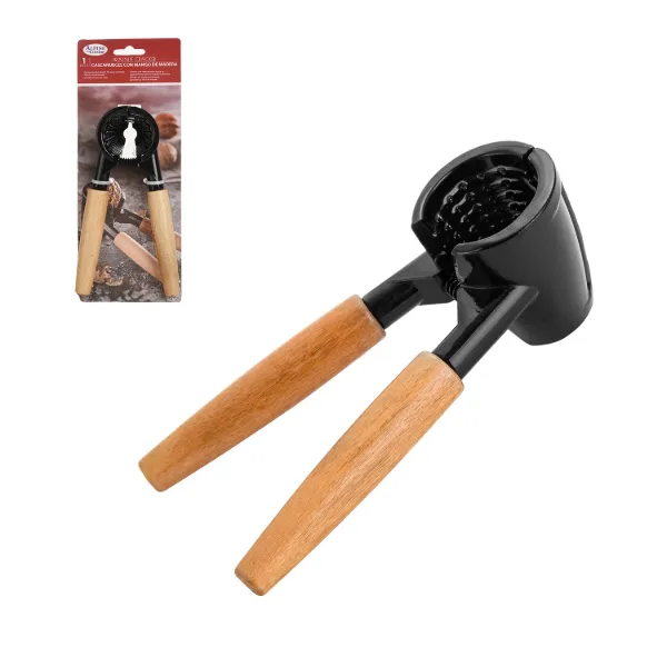 Walnut Cracker 6.5in with Wood Handle