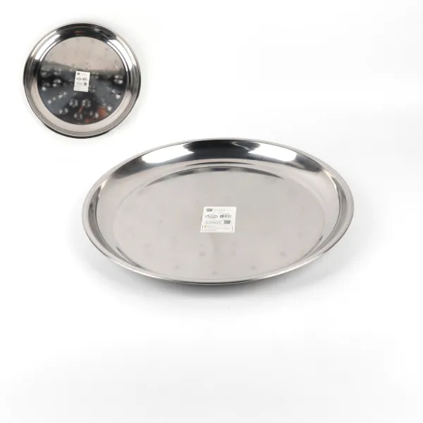 Tray SS 14in, Round