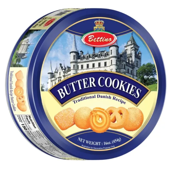 Bettino Butter Cookies 16oz 454g