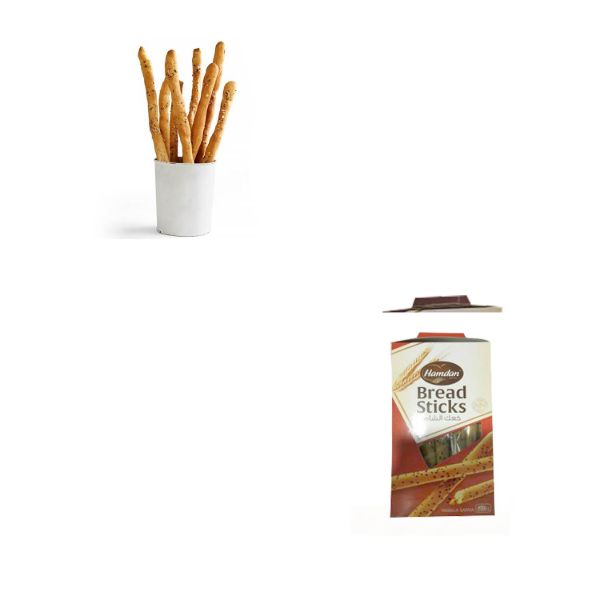 Hamdan Breadsticks Bran 14oz 400g-CA Prop 65 Warning