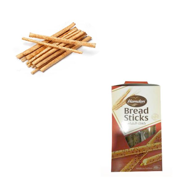 Hamdan Breadsticks Nigella Sativa 14oz 400g-CA Prop 65 Warning