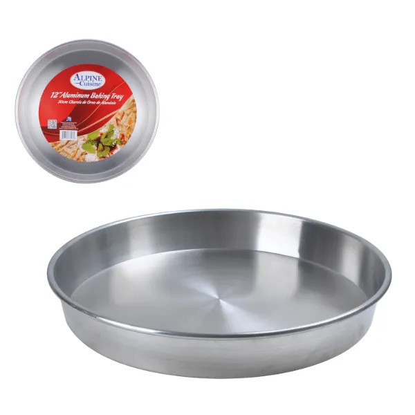 Oven Baking Alum Tray 12x2in