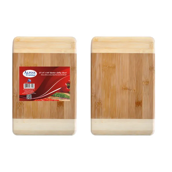 Bamboo Cutting Board 12x8x1in