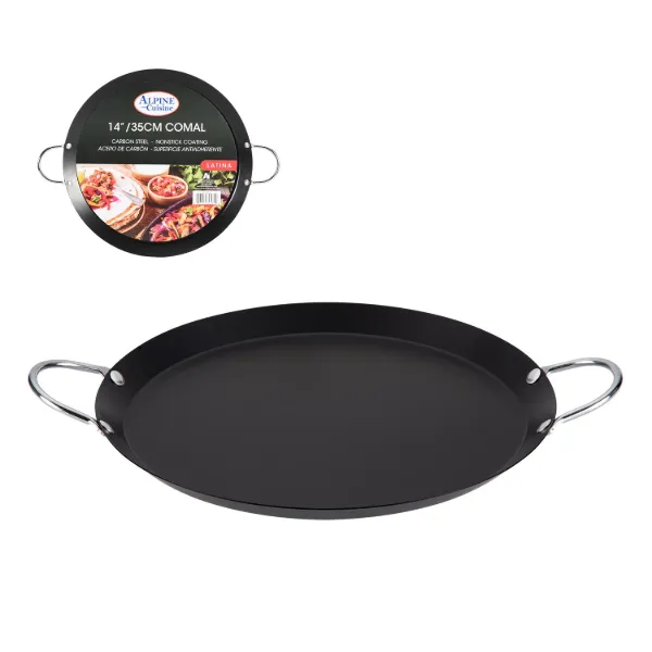 Comal Carbon Steel 14in Nonstick Coating