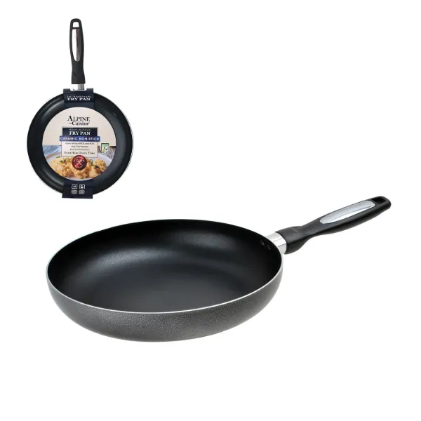Fry Pan Aluminum10in Nonstick coating, Gray