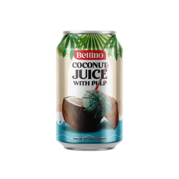 Bettino Coconut Water with pulp 10.5oz 310ml