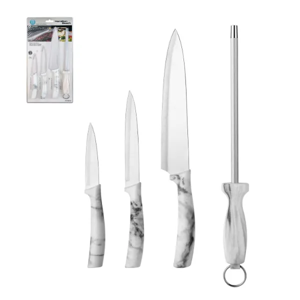 HB Set of 4pc SS Cutlery with PP Handle