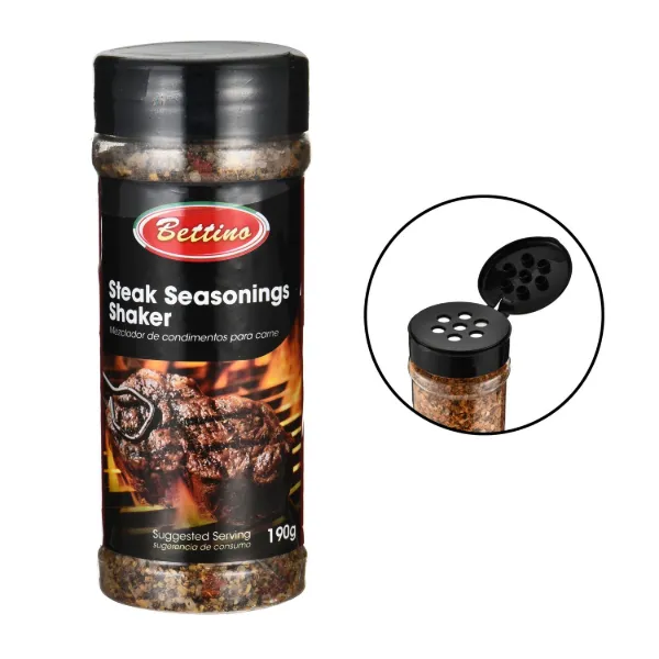 Bettino Steak Seasoning 
Shaker 190gx24