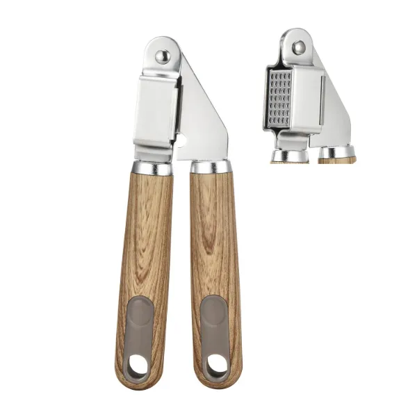 HB SS Garlic Press with Softtouch Handle 8.5in