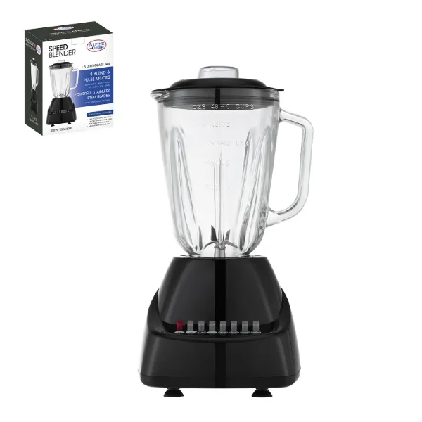 AC 10 speed blender 120v 60hz 450w 1.5L glass jar