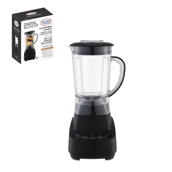 AC digital blender 120V 60Hz 700W 1.5L jar Touch screen panel professional power