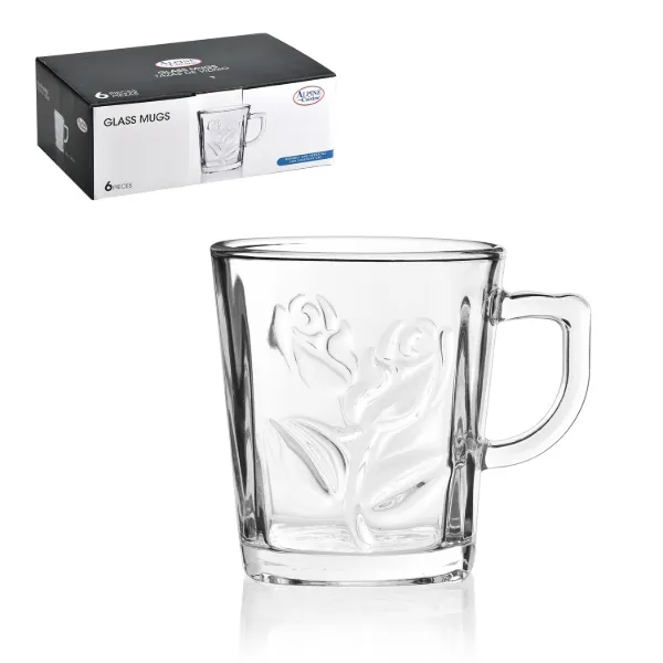 AC Set of 6 Teacup 260ml      8.8oz