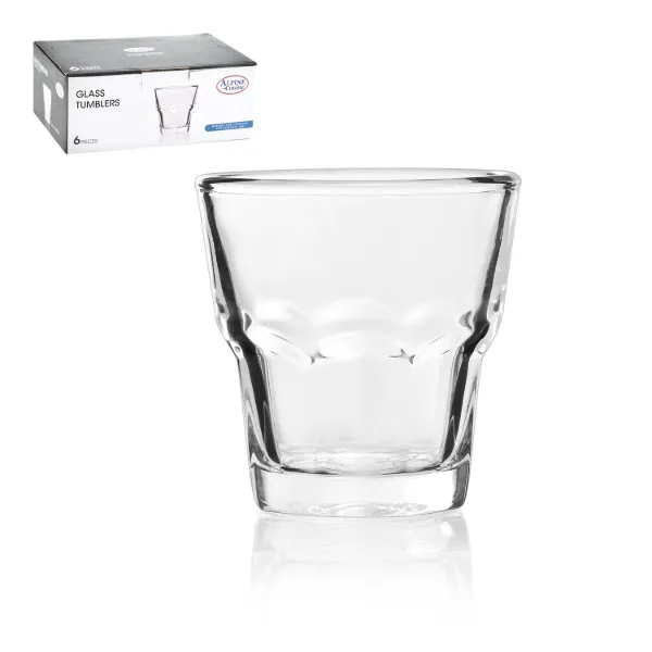 AC Set of 6 glass cup 160ml   5.41oz