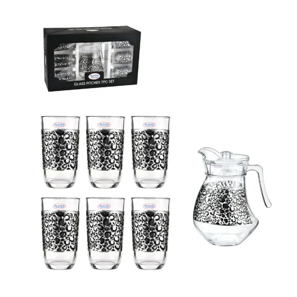 AC Set of 7pc Glass Jug 8oz 250ml