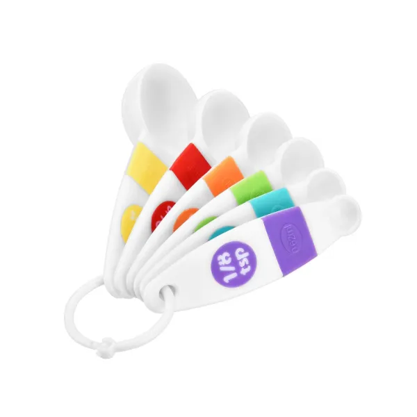 AC Set of 6pc Plastic Measuring Spoons