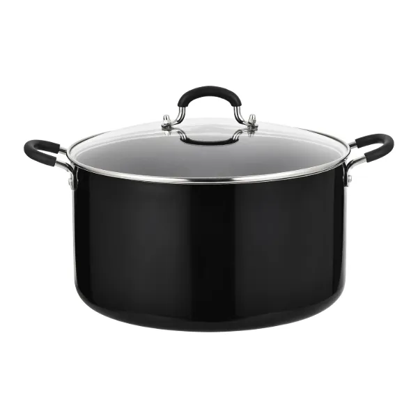AC Alum High Pot Black Painting 7.7qt