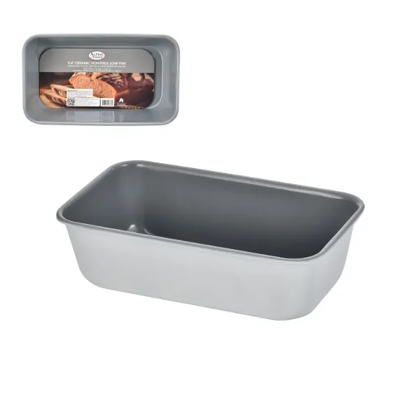 AC 9x5in Northern Gray Loaf Pan 0.6mm Gray Nonstick coating