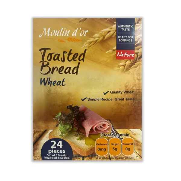 Moulin Dor Toasted Bread Wheat 255g 9oz